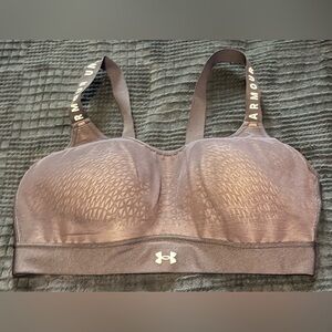 Under Armour Black Sports Bra with Logo Straps